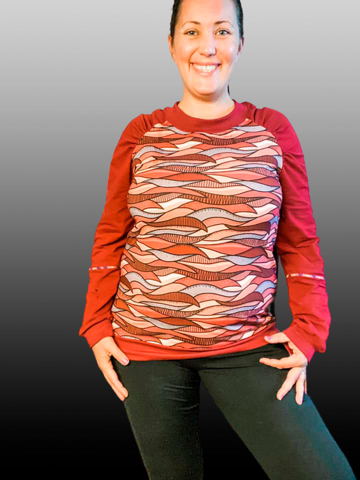 The Shoulder Shirt Strl 34-56 PDF-mönster