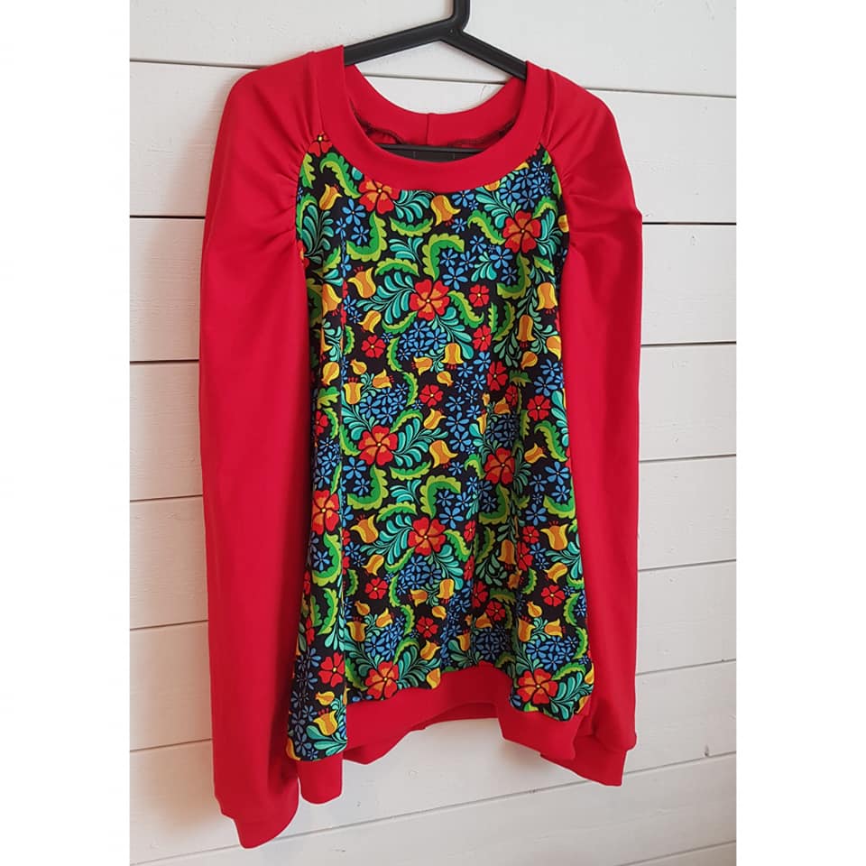 The Shoulder Shirt Strl 34-56 PDF-mönster