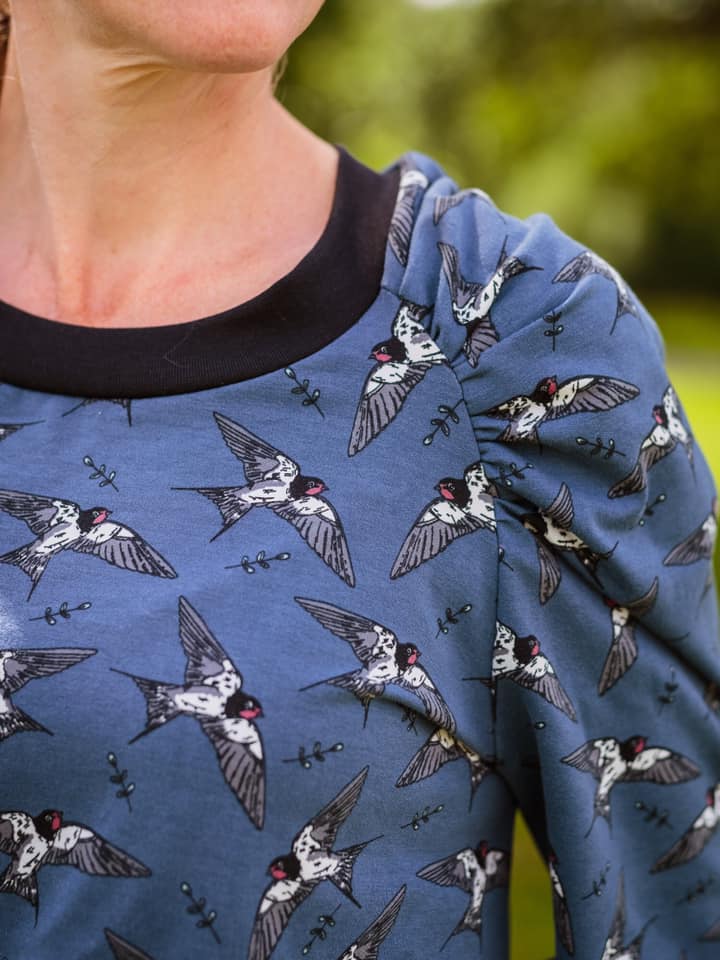 The Shoulder Shirt Strl 34-56 PDF-mönster