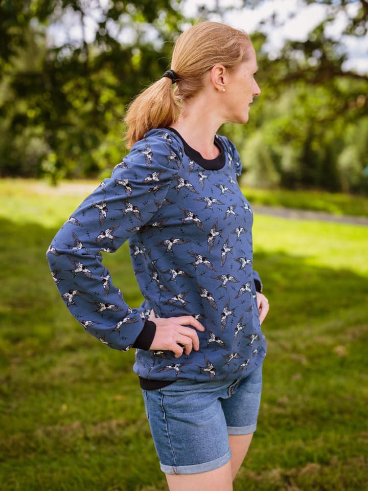 The Shoulder Shirt Strl 34-56 PDF-mönster