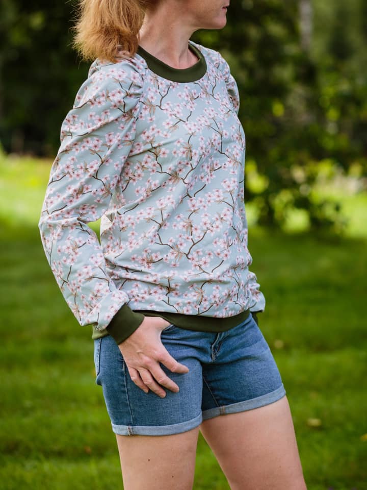 The Shoulder Shirt Strl 34-56 PDF-mönster