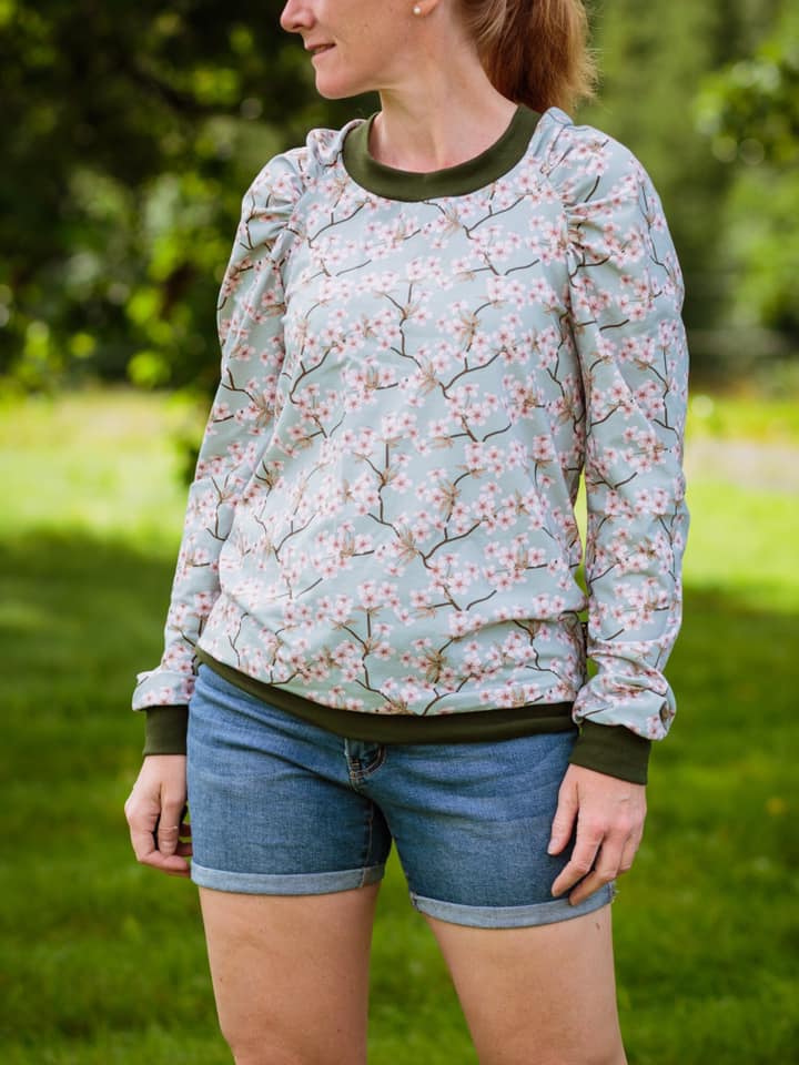 The Shoulder Shirt Strl 34-56 PDF-mönster