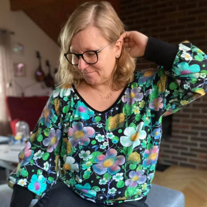 Wing Woman Strl 34-56 Pappersmönster