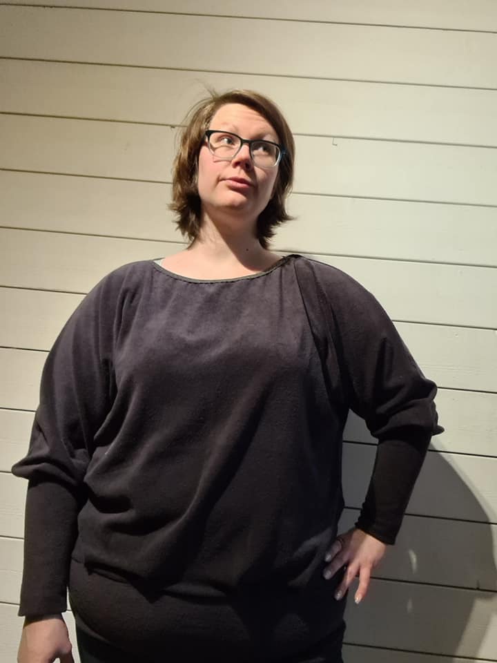 Wing Woman Strl 34-56 PDF-mönster