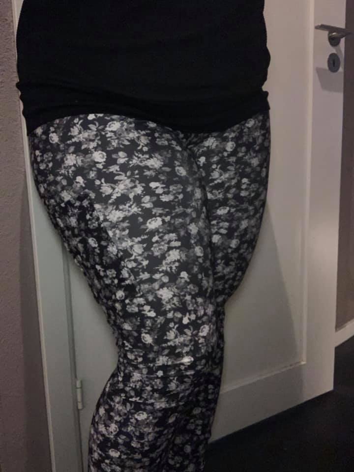 THE Leggings Strl 34-56 Pappersmönster