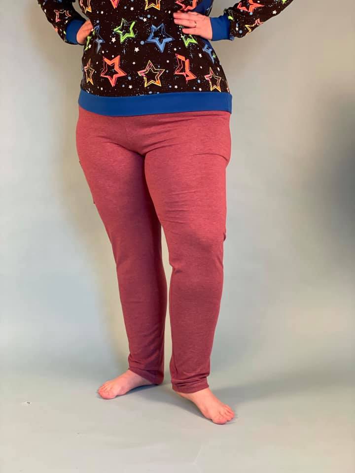 THE Leggings Strl 34-56 Pappersmönster