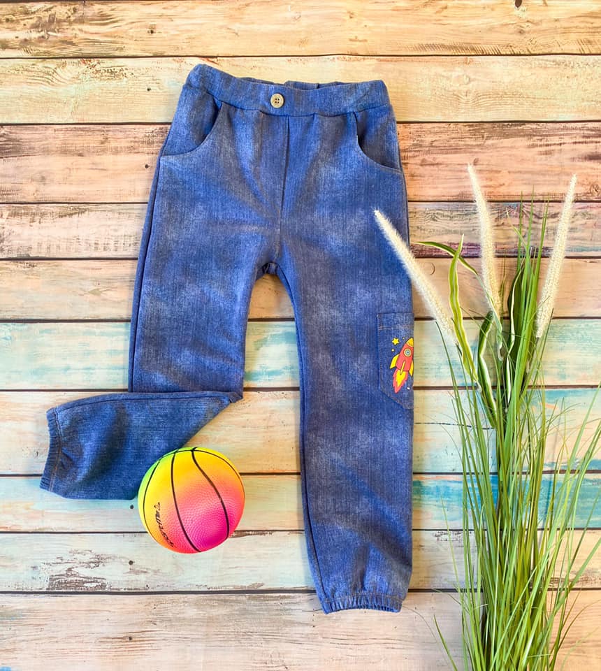 The JoyfUL(LE) Junior Jeans Strl 56-122 PDF-mönster