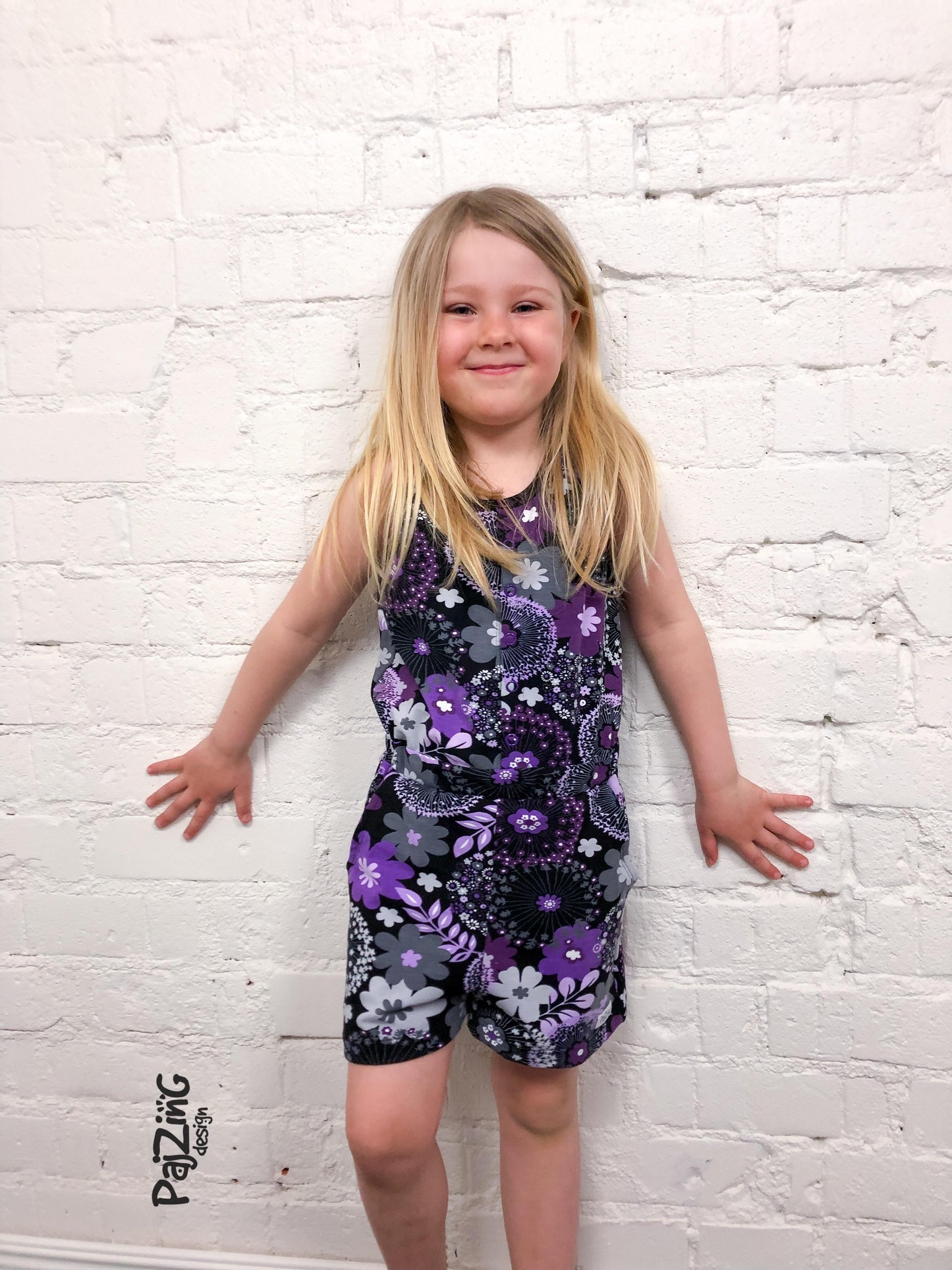 Lilla E Cutie Jumpsuit Strl 92-164 PDF-mönster