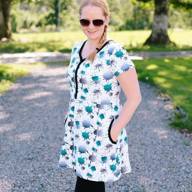 Granpa Tunic Dress strl 34-56 Pappersmönster