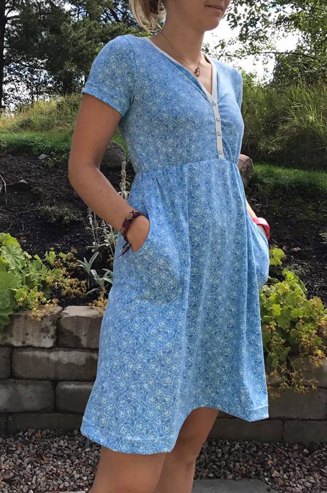 Granpa Tunic Dress strl 34-56 Pappersmönster