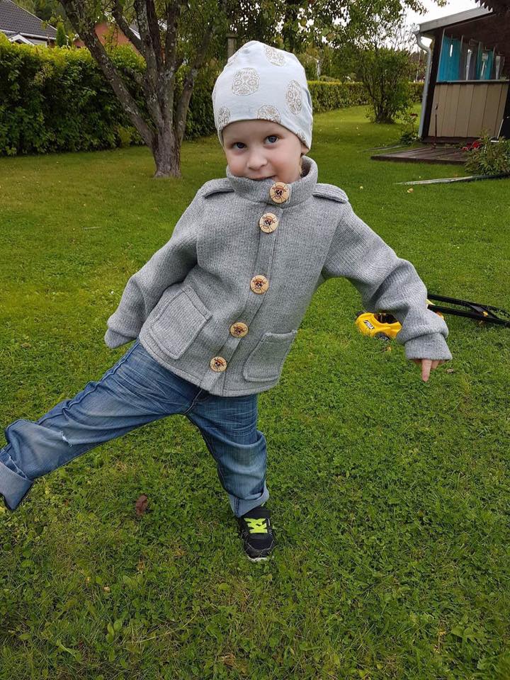 Preppy Pirate Strl 56-170 PDF-mönster