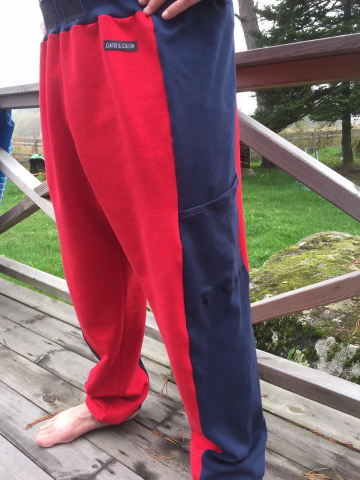 Easy Peasy Pants Adult strl XXS-XXXL Pappersmönster