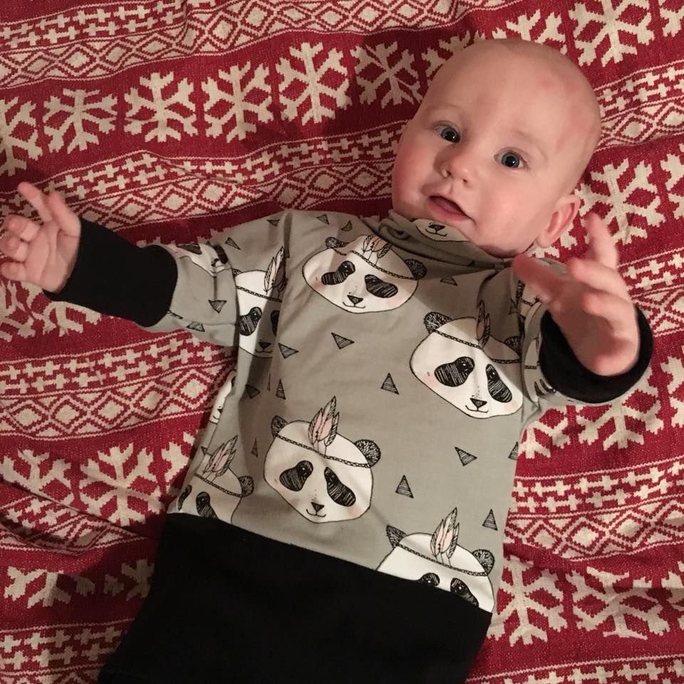 Foxy Baby Strl 74-170 Pappersmönster