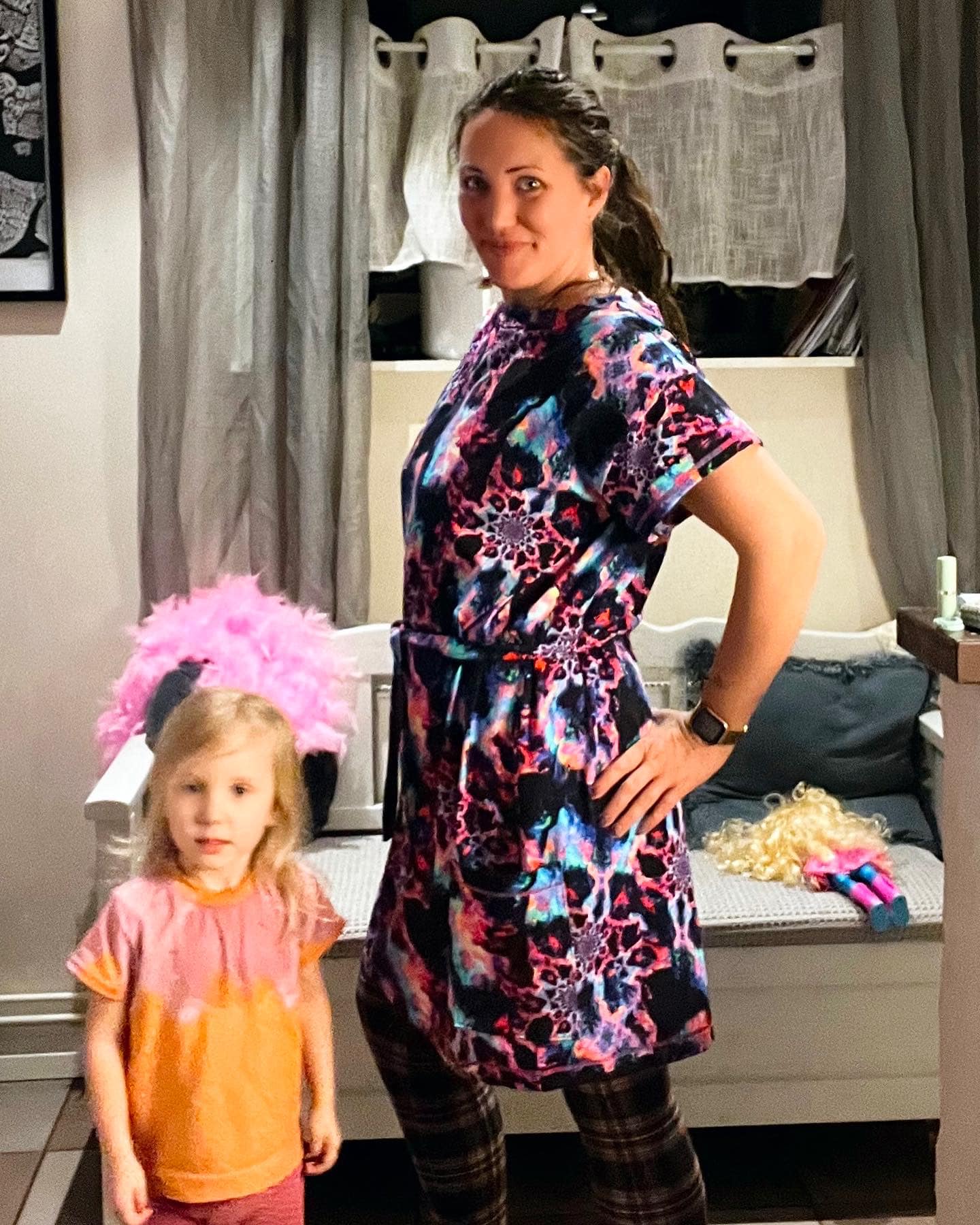 Umbrella Drink Dress Strl 34-56 PDF-mönster