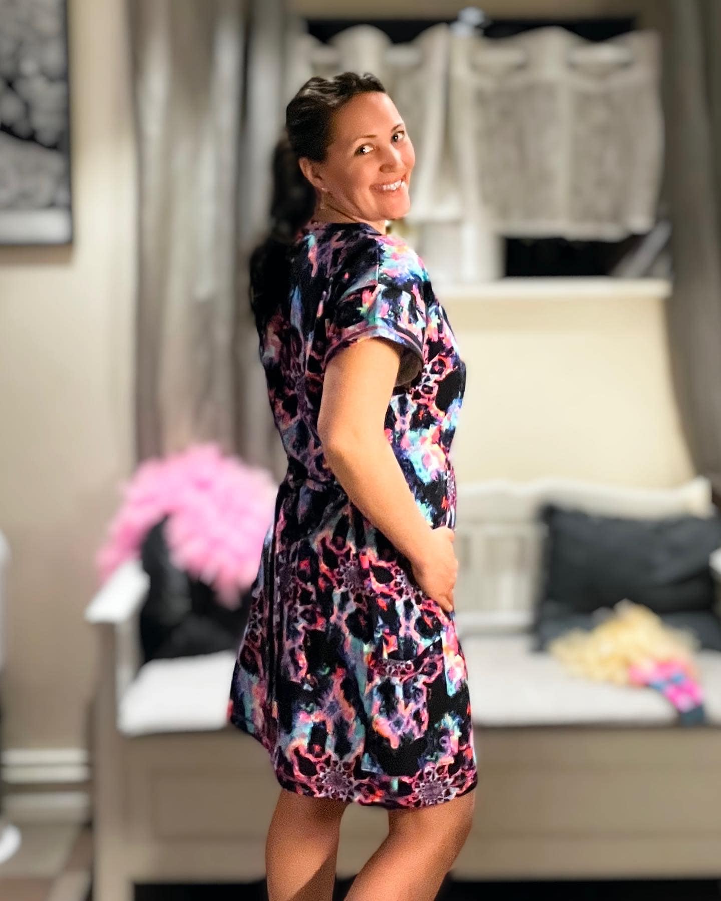 Umbrella Drink Dress Strl 34-56 PDF-mönster