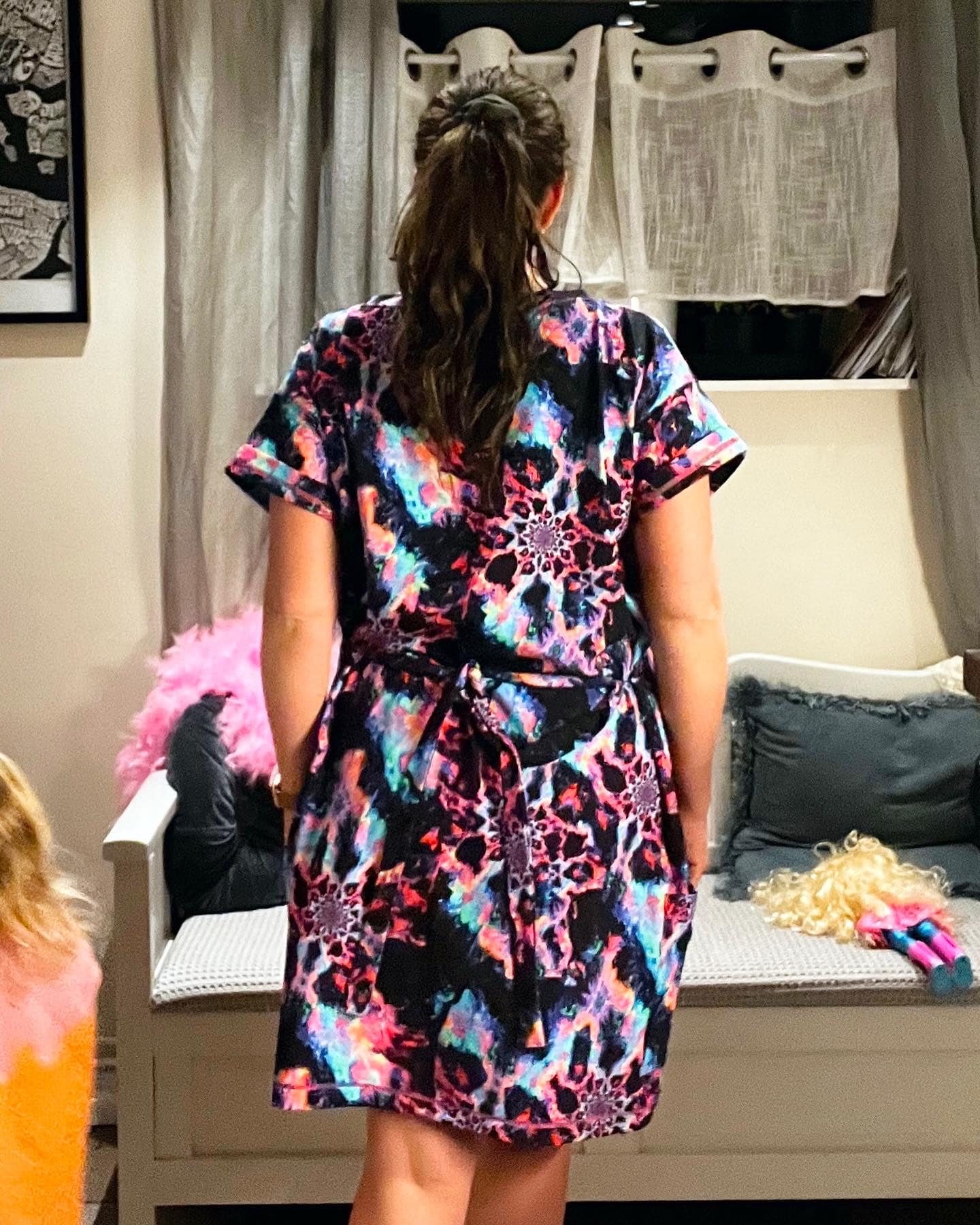Umbrella Drink Dress Strl 34-56 PDF-mönster