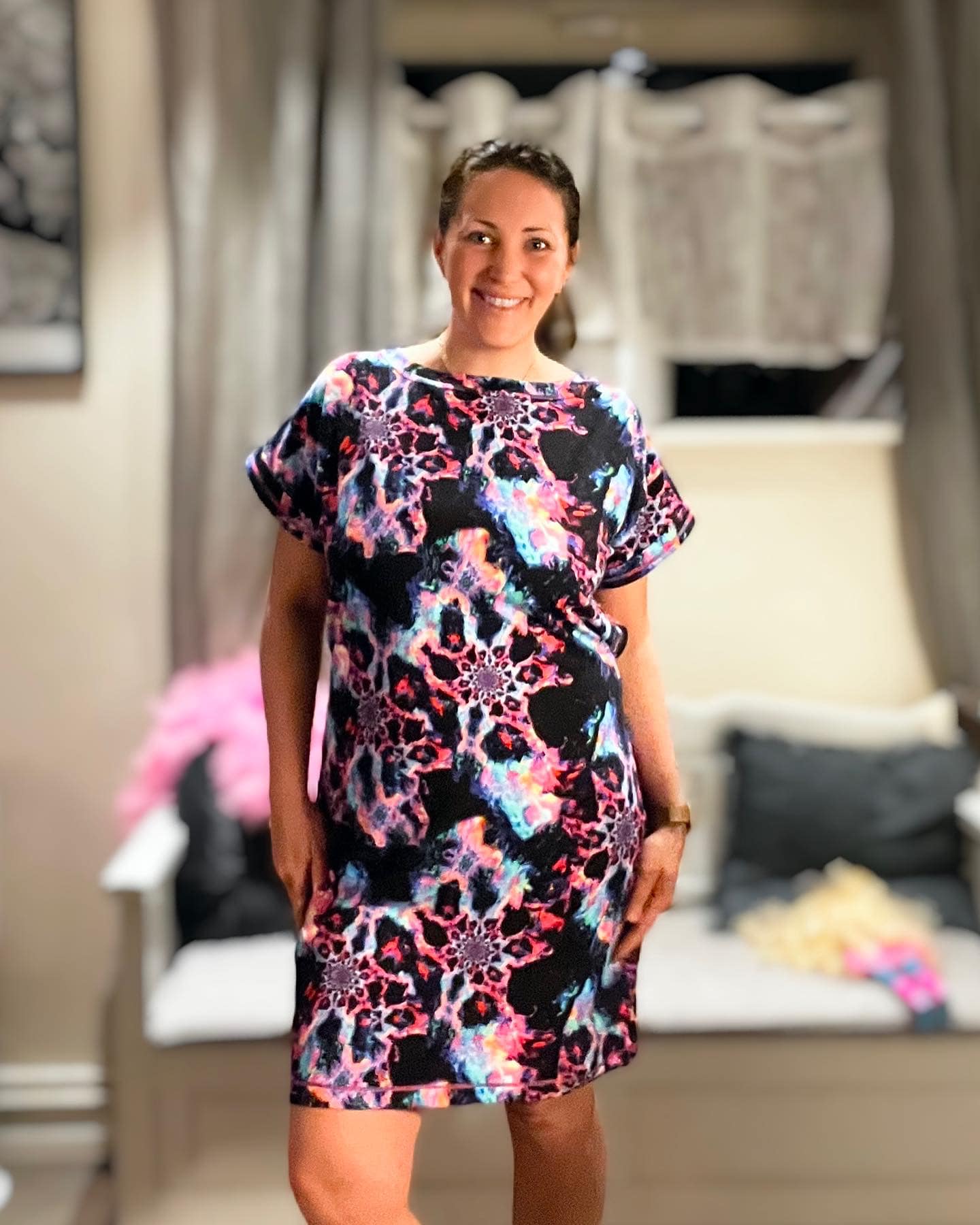 Umbrella Drink Dress Strl 34-56 PDF-mönster