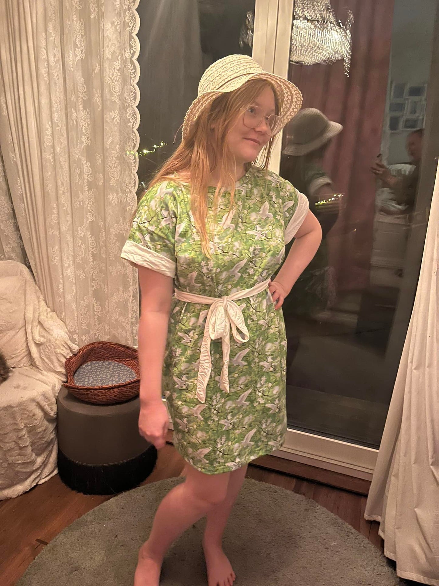 Umbrella Drink Dress Strl 34-56 PDF-mönster
