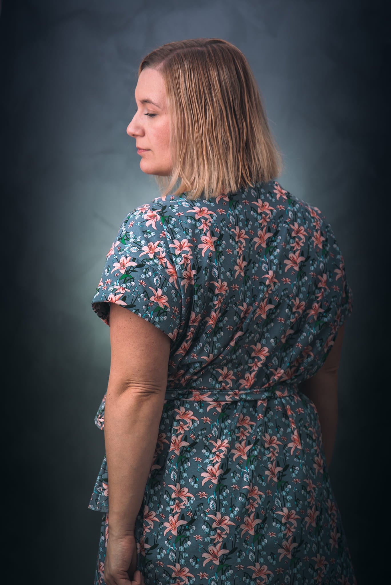 Umbrella Drink Dress Strl 34-56 PDF-mönster