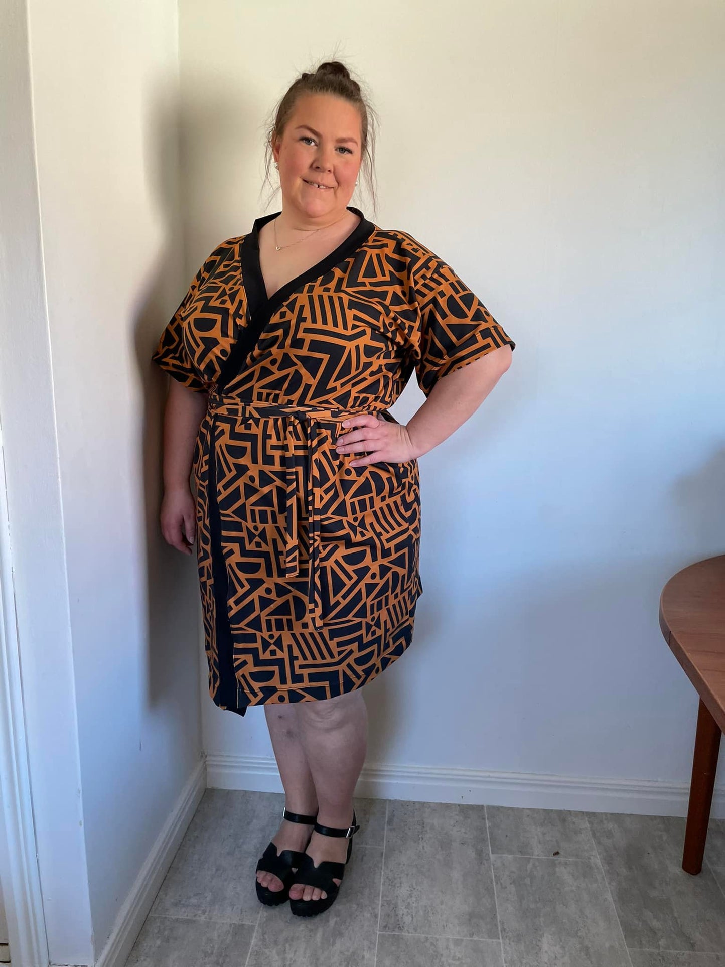 Umbrella Drink Dress Strl 34-56 PDF-mönster