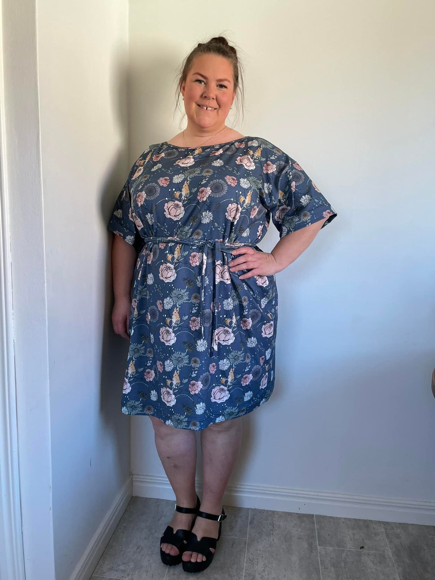 Umbrella Drink Dress Strl 34-56 PDF-mönster