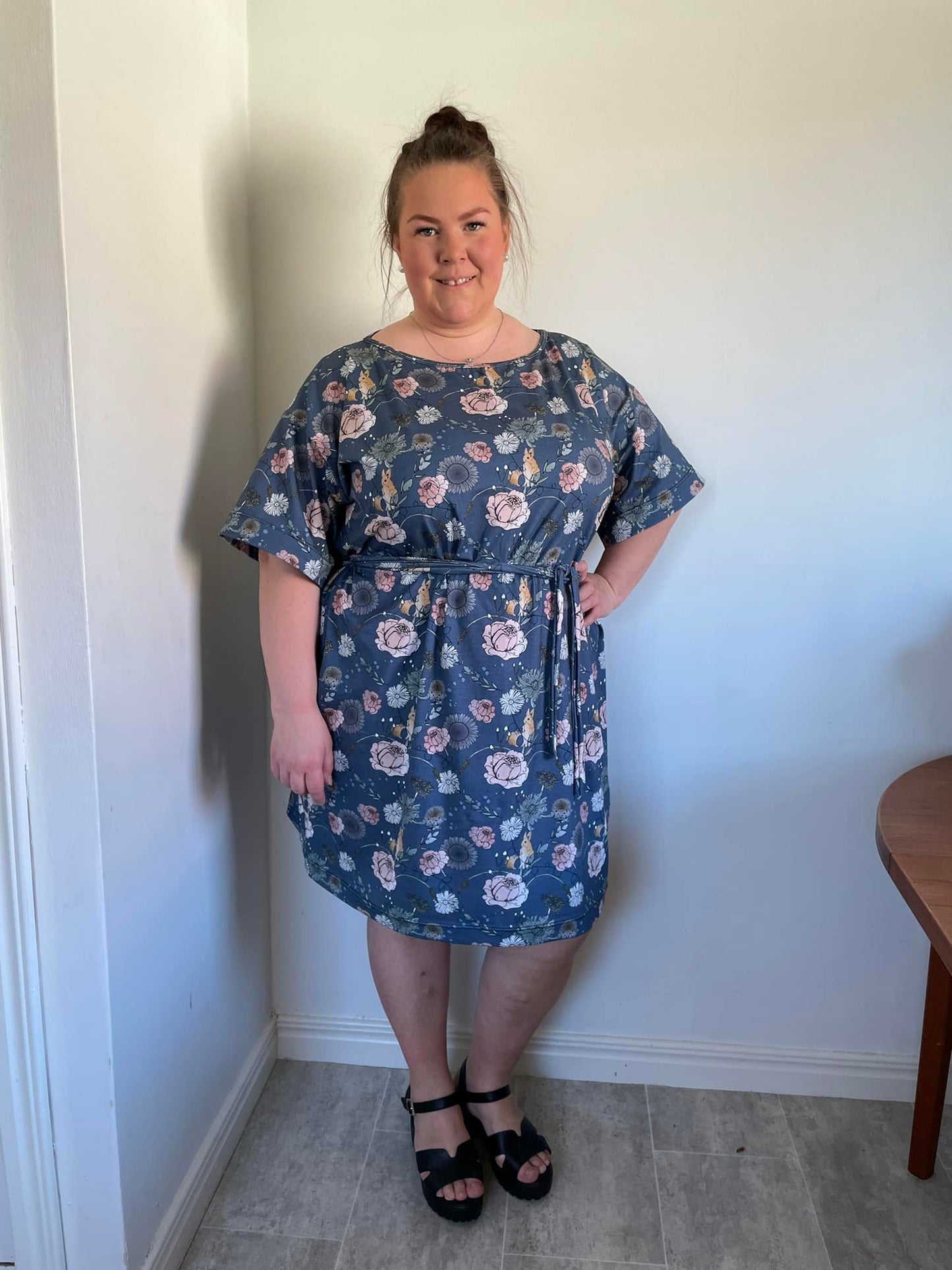 Umbrella Drink Dress Strl 34-56 PDF-mönster