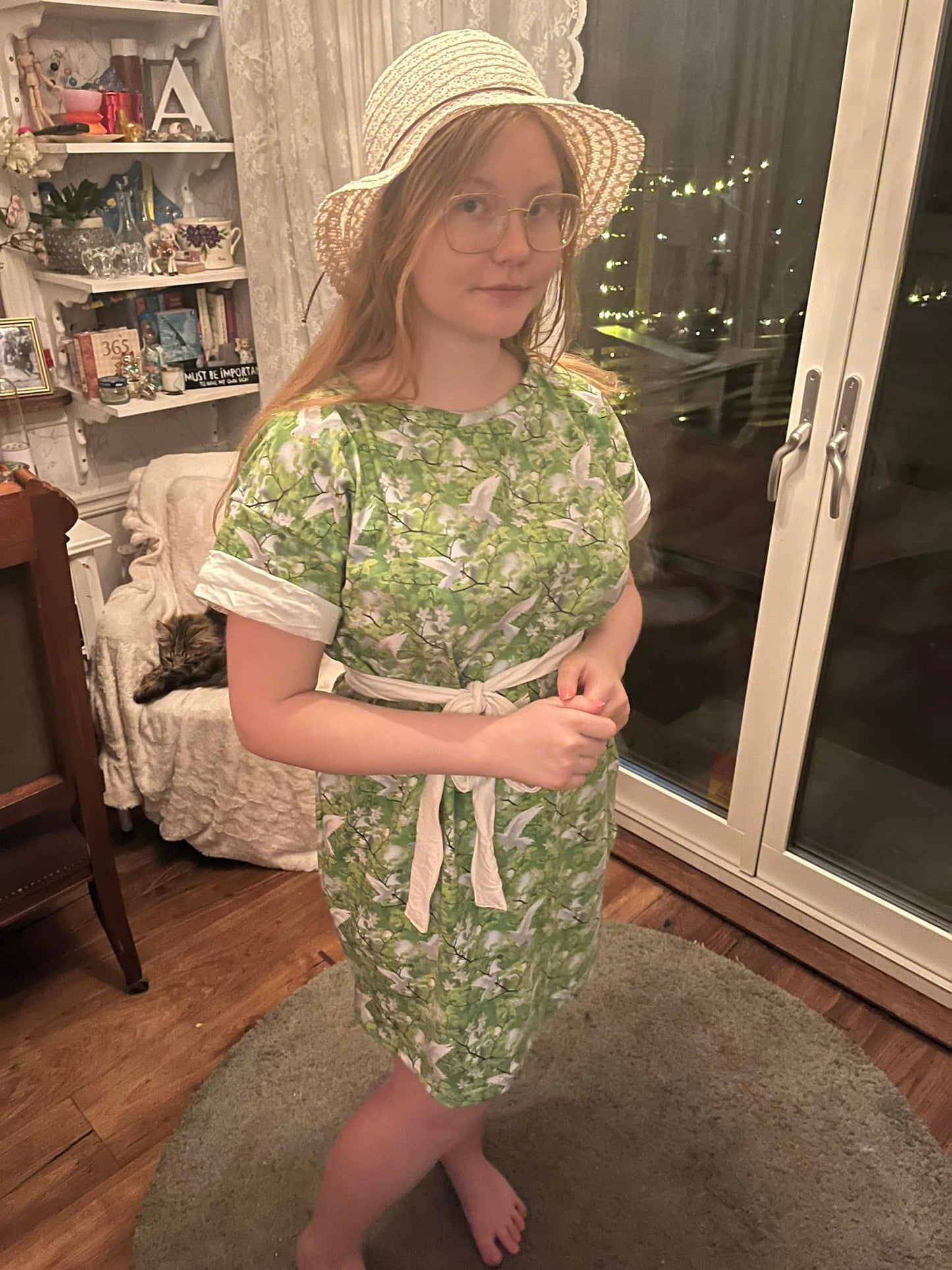 Umbrella Drink Dress Strl 34-56 PDF-mönster
