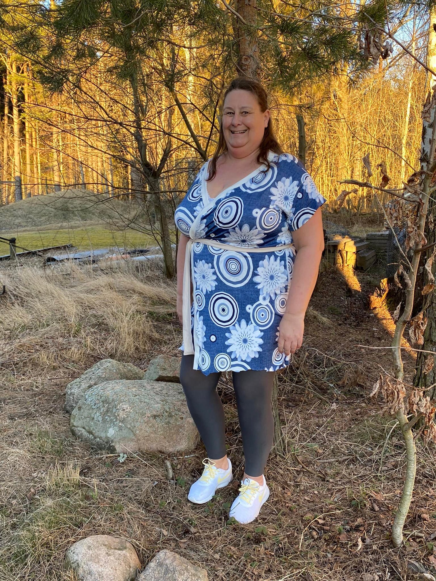 Umbrella Drink Dress Strl 34-56 PDF-mönster
