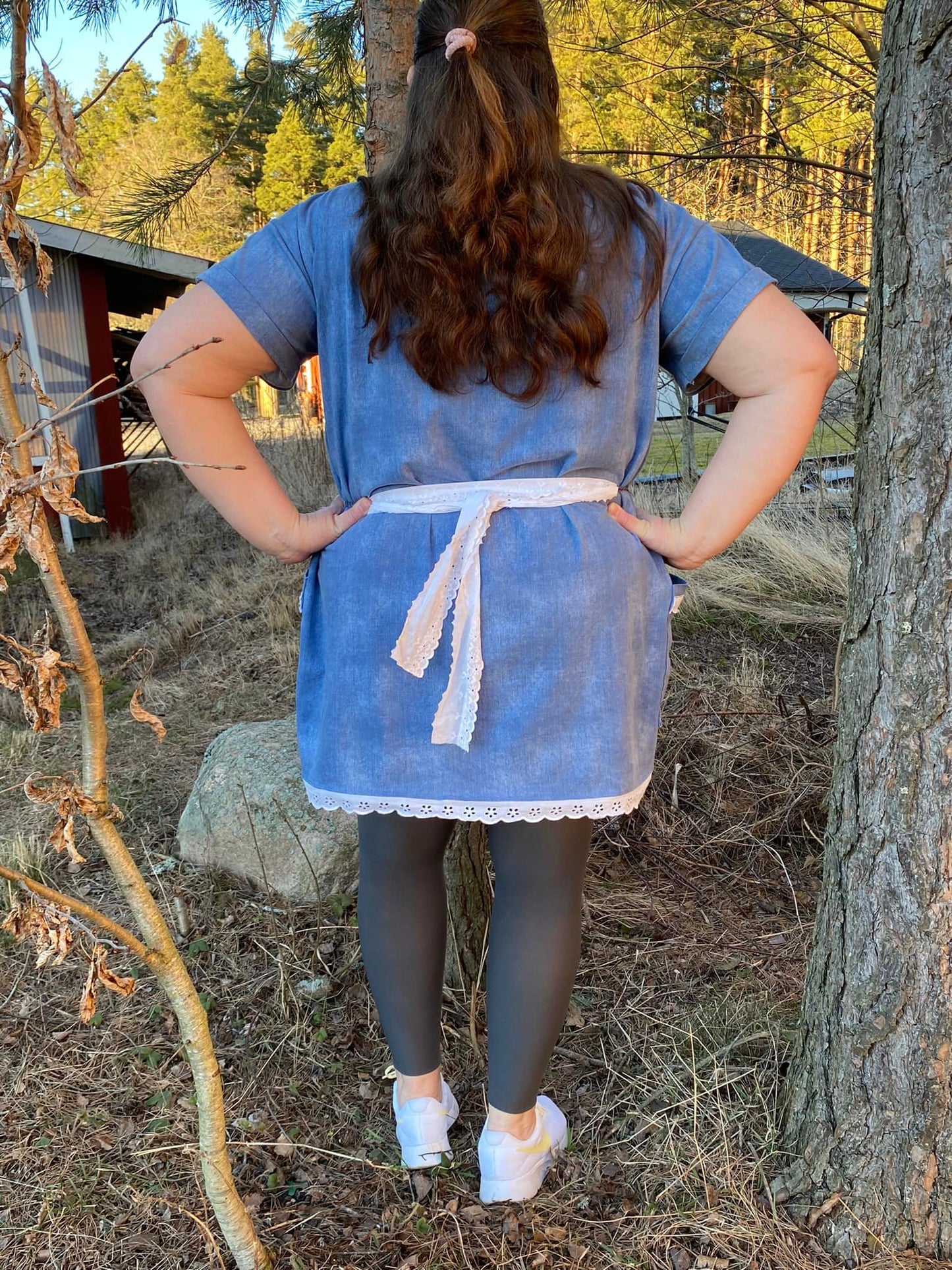Umbrella Drink Dress Strl 34-56 PDF-mönster