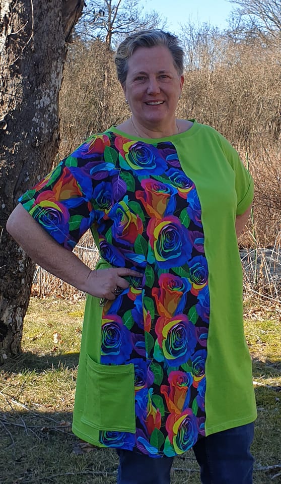 Umbrella Drink Dress Strl 34-56 PDF-mönster