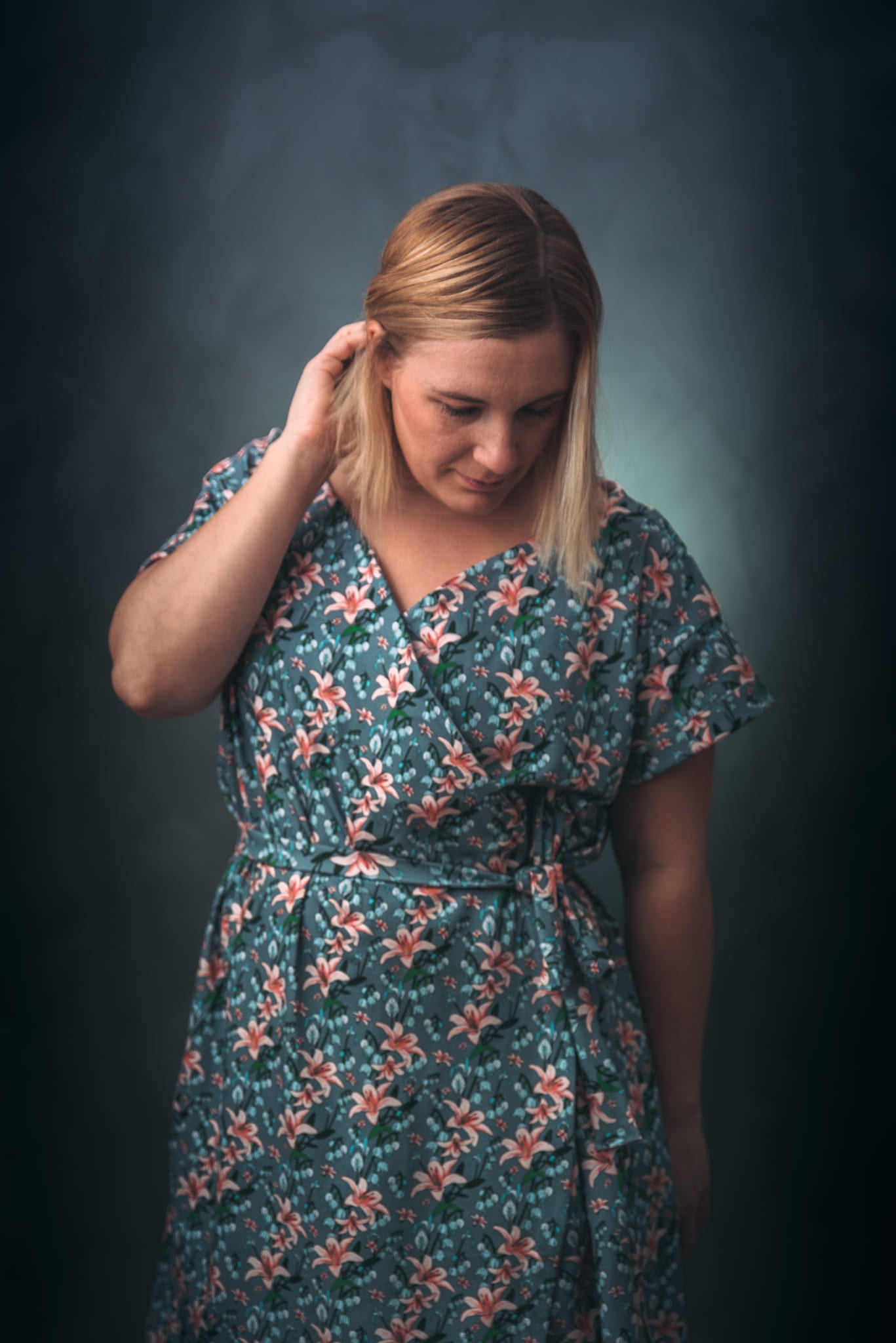 Umbrella Drink Dress Strl 34-56 PDF-mönster