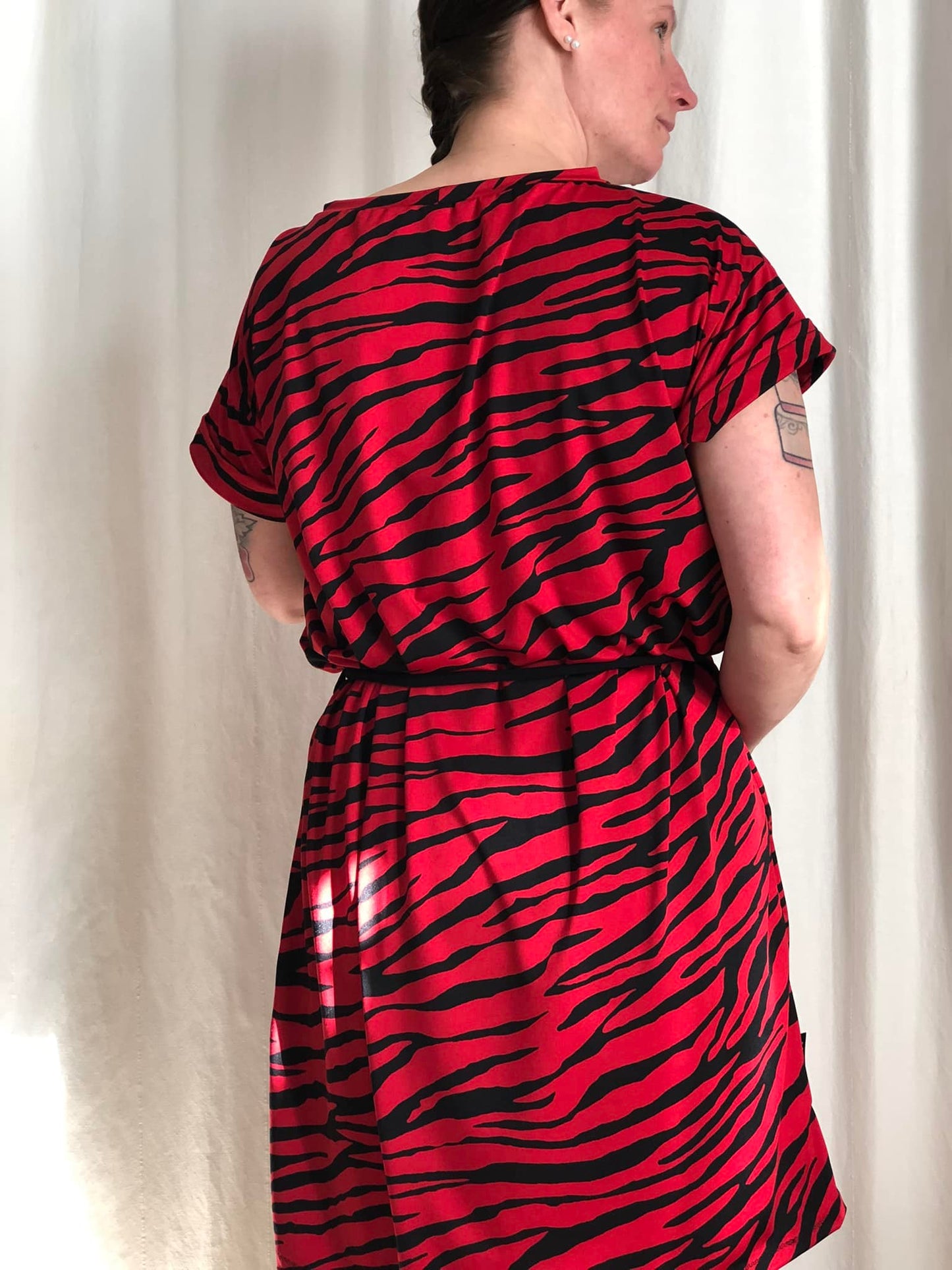 Umbrella Drink Dress Strl 34-56 PDF-mönster