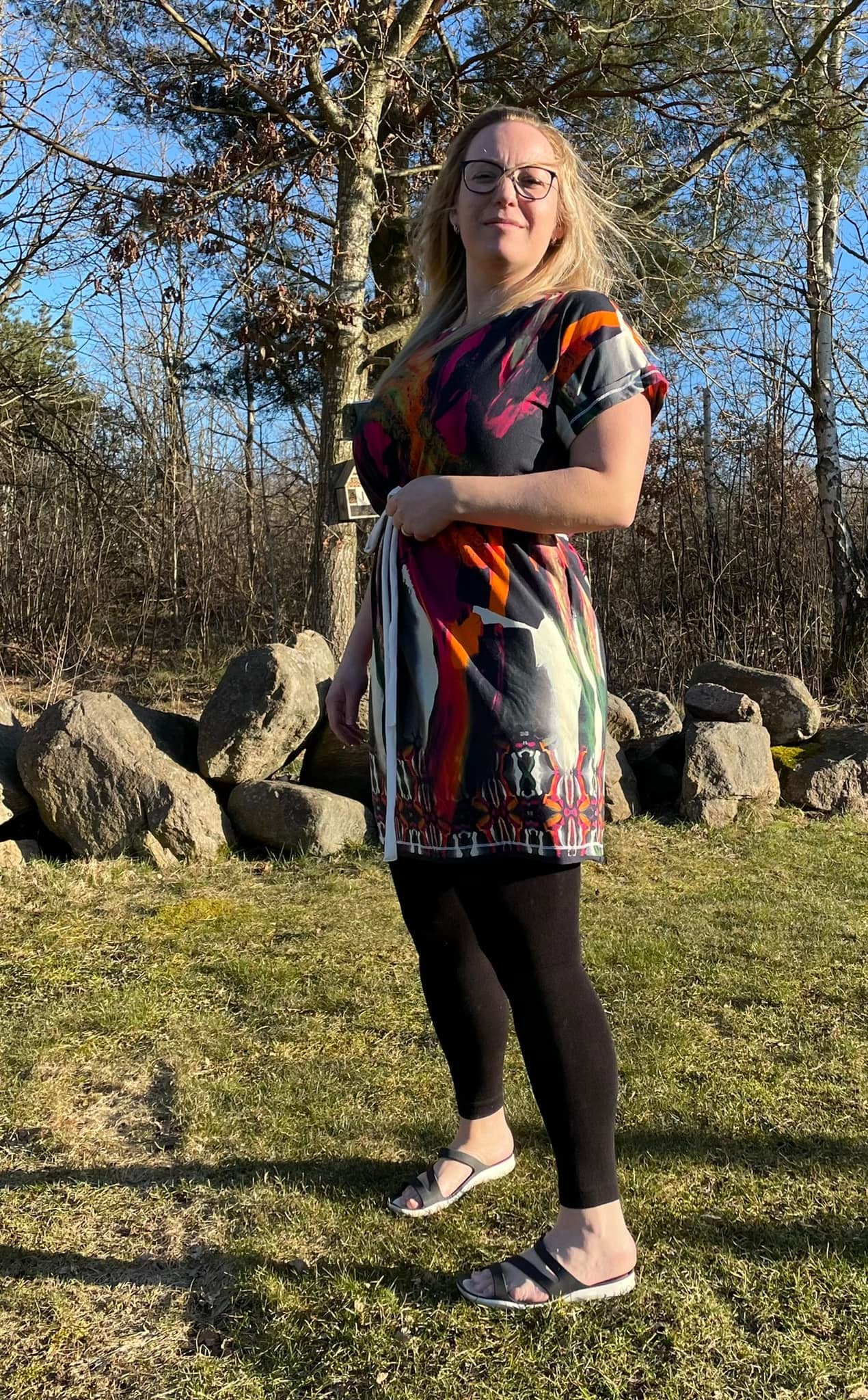 Umbrella Drink Dress Strl 34-56 PDF-mönster