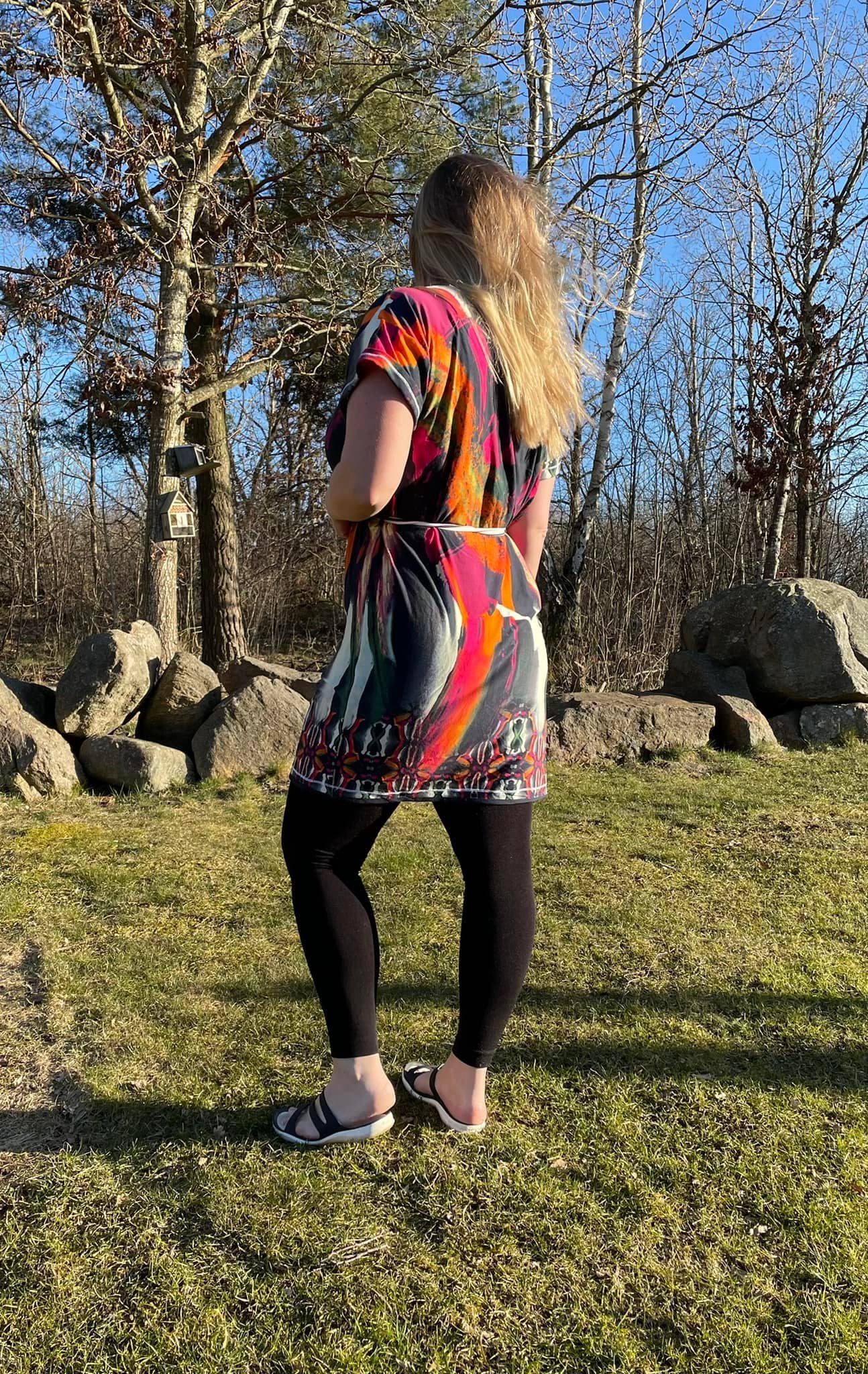 Umbrella Drink Dress Strl 34-56 PDF-mönster