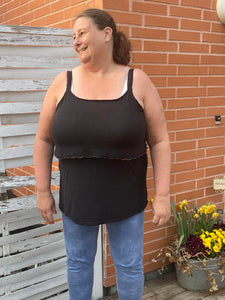 Romance Top Strl 34-56 Pappersmönster