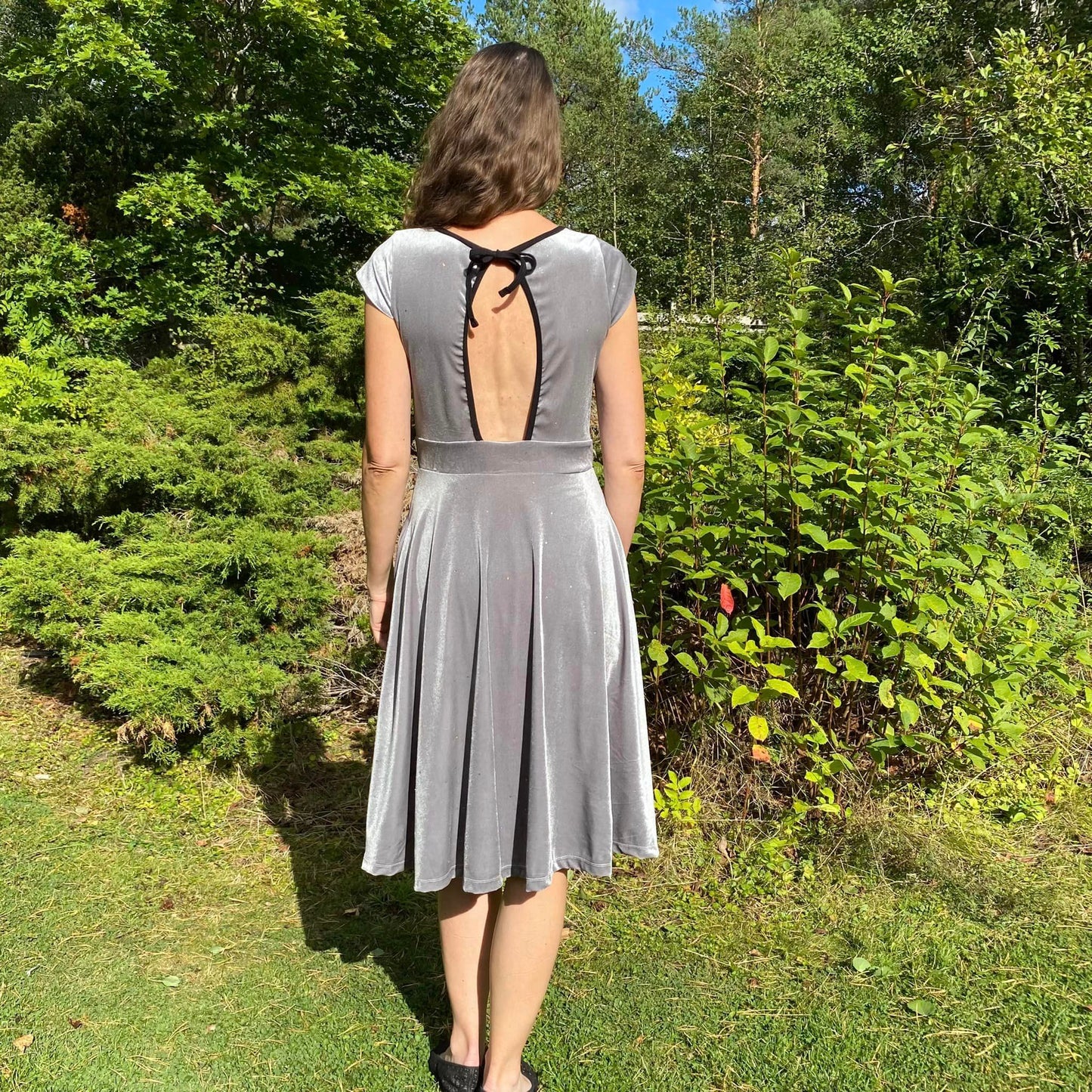 Blueberry Pie Dress Strl 34-56 PDF-mönster
