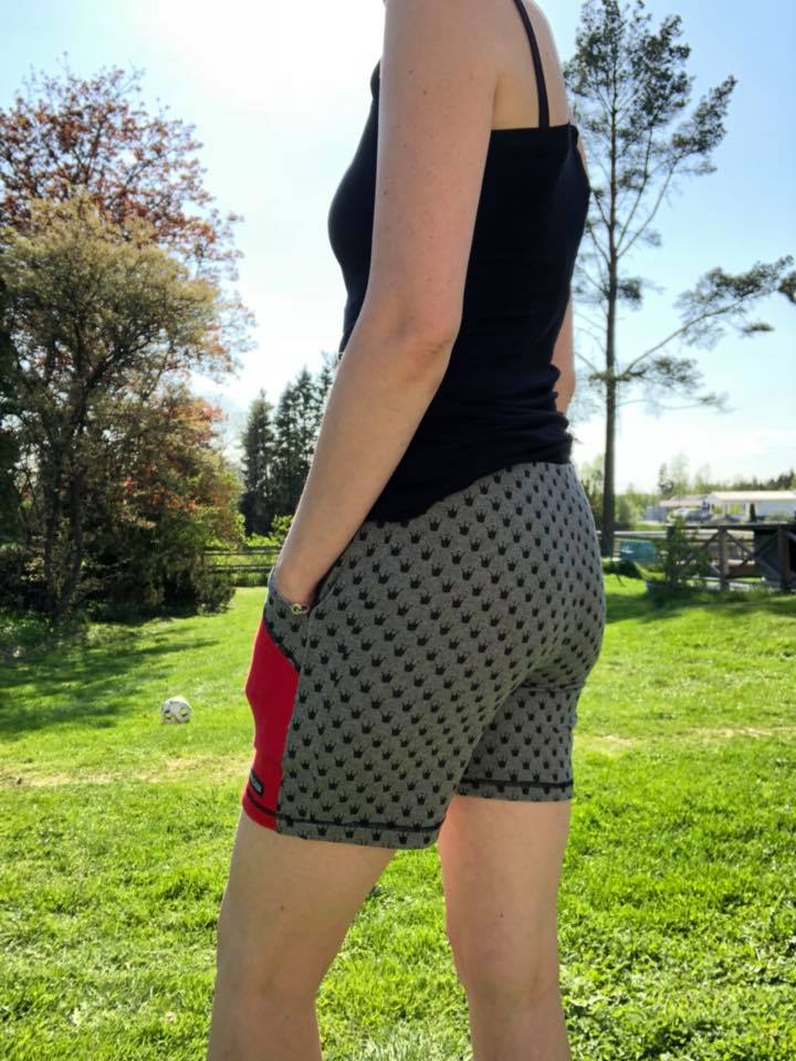 Happy Campers Dam Strl XXS-4XL Pappersmönster