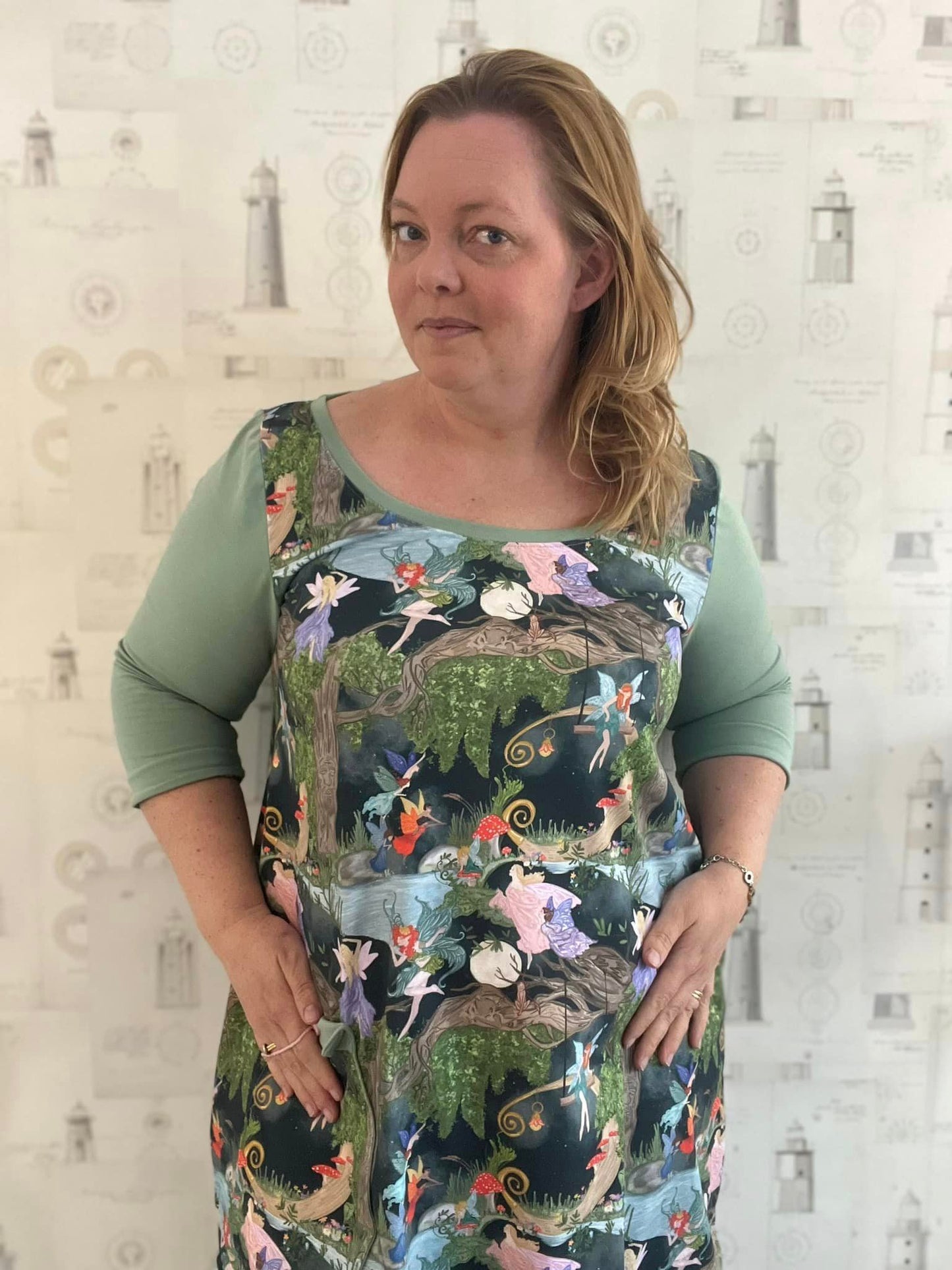 Basic Bombshell Strl 34-56 Pappersmönster