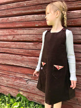 Karlssons Dungaree Dress Strl 62-164 PDF-mönster