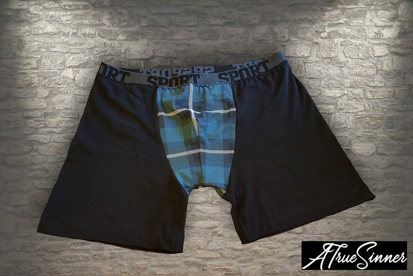 Big Bad Boxers Strl 2XS-4XL PDF-mönster