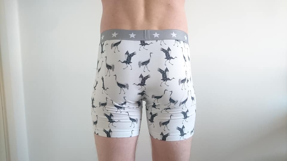 Big Bad Boxers Strl 2XS-4XL PDF-mönster