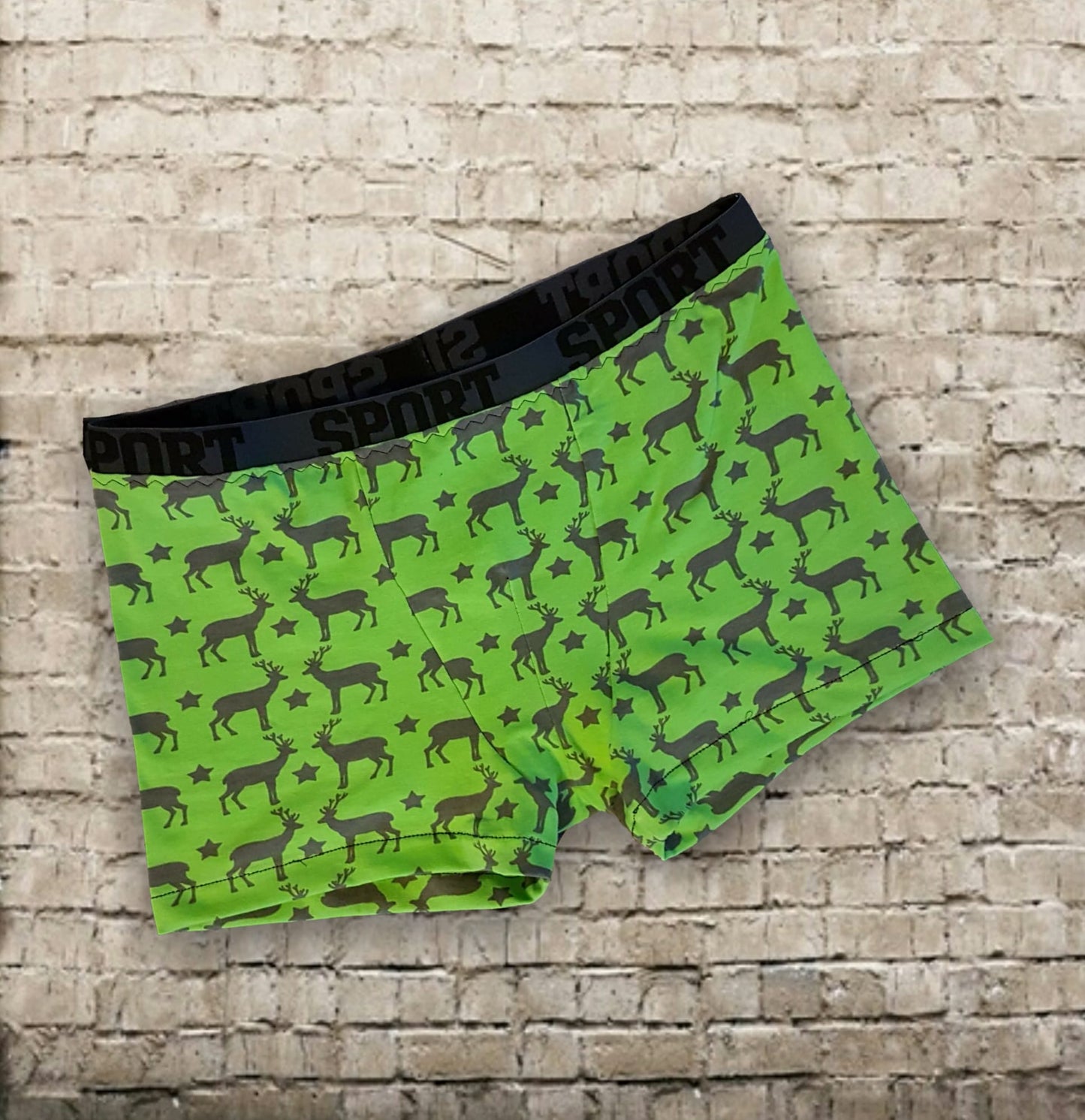 Big Bad Boxers Strl 2XS-4XL PDF-mönster