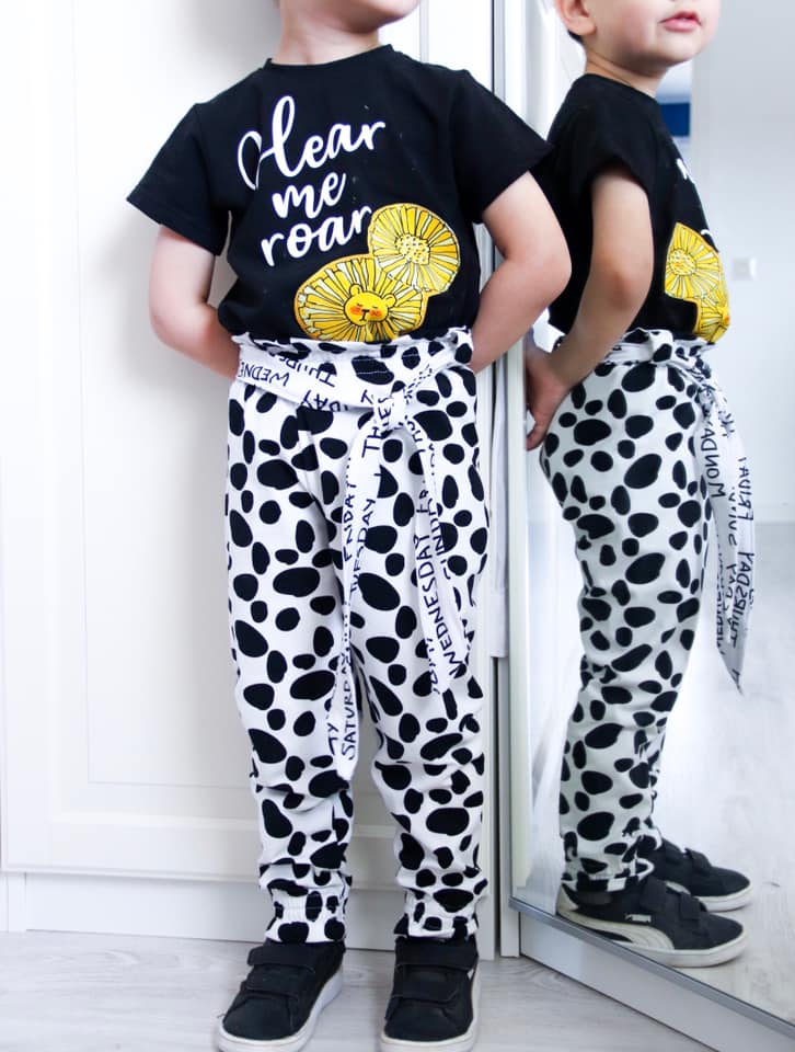 Ruffle Pants Strl 56-152 PDF-mönster