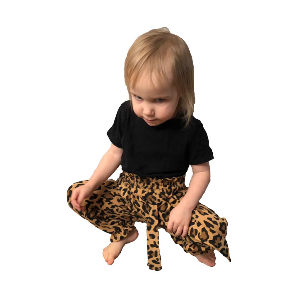 Ruffle Pants Strl 56-152 PDF-mönster