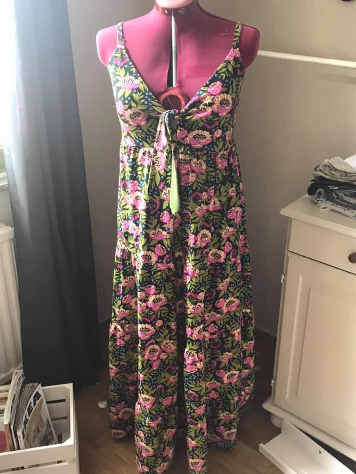 Riviera Rumble Dress Strl 34-56 PDF-mönster