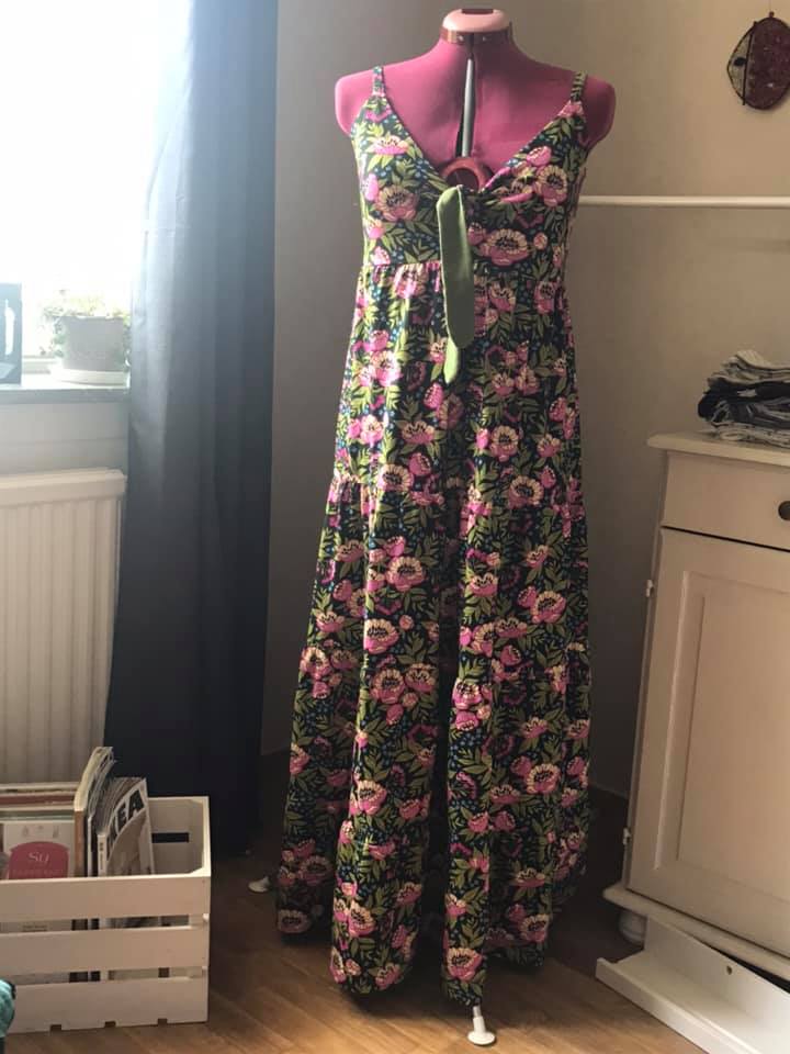 Riviera Rumble Dress Strl 34-56 PDF-mönster