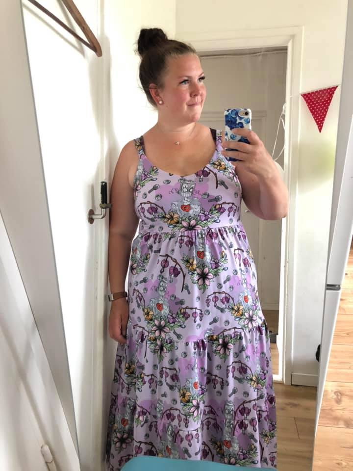 Riviera Rumble Dress Strl 34-56 PDF-mönster