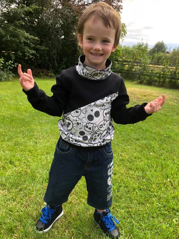 Sunshine Shirt Strl 62-170 PDF-mönster