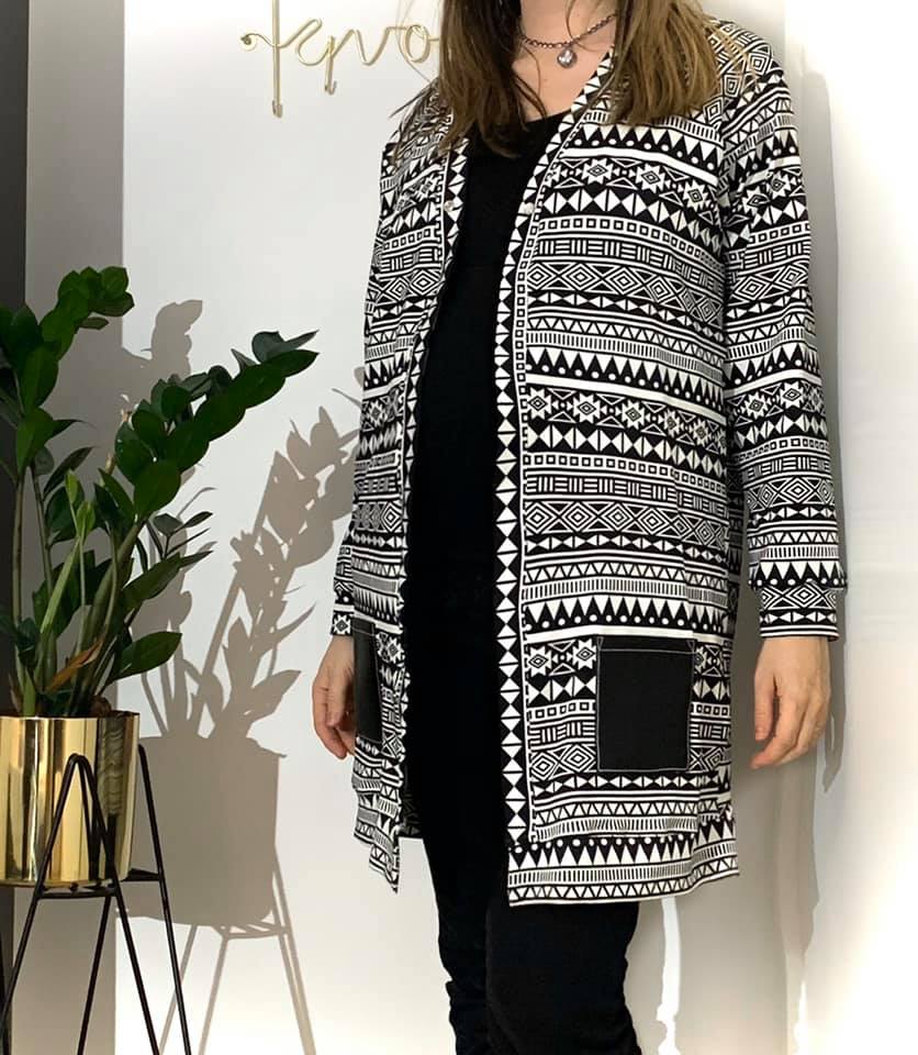 The BaumwULLE Cardigan Strl 34-56 PDF-mönster