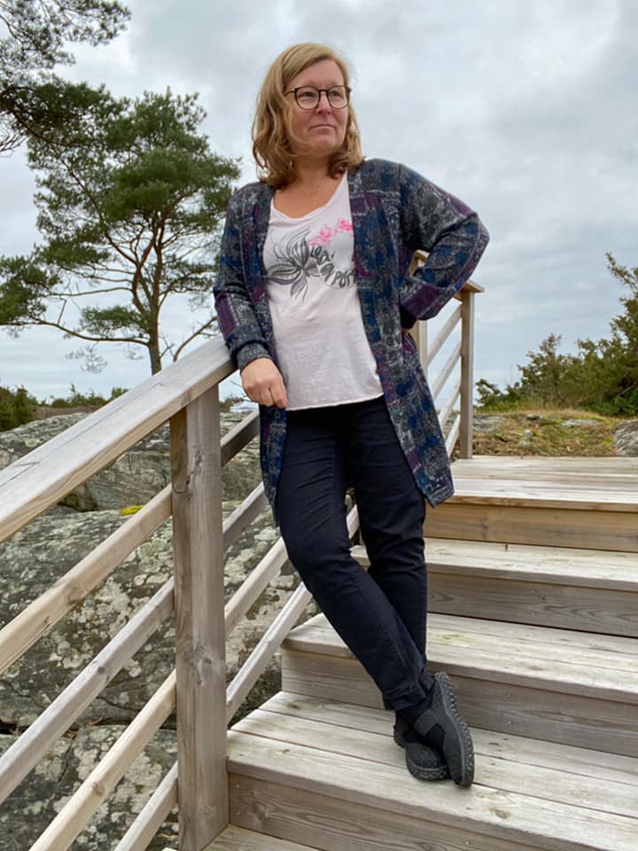 The BaumwULLE Cardigan Strl 34-56 PDF-mönster